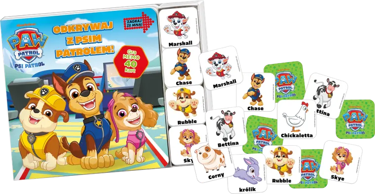Psi Patrol. Odkrywaj z Psim Patrolem! Zagraj ze mną