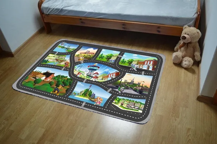 Psi Patrol, Podróże, dywan, 100-150 cm