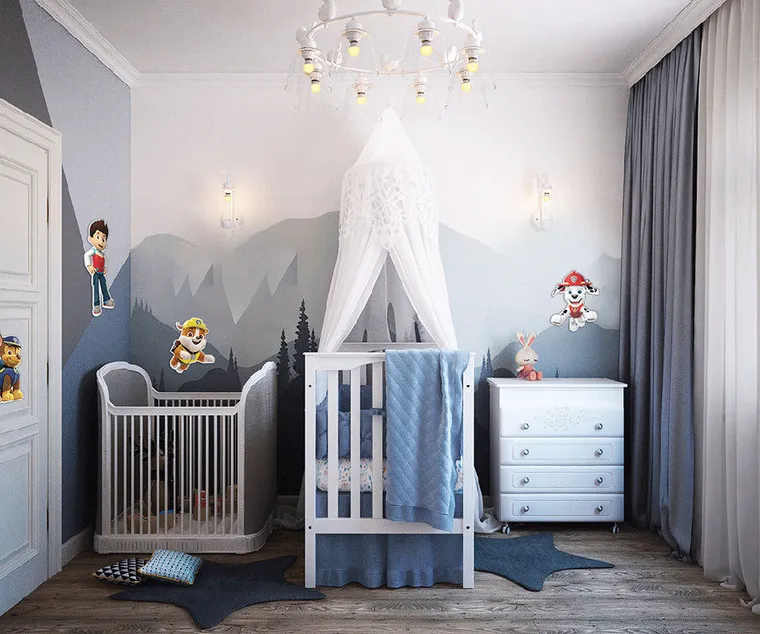 Psi Patrol, Rubble, dekoracja ścienna