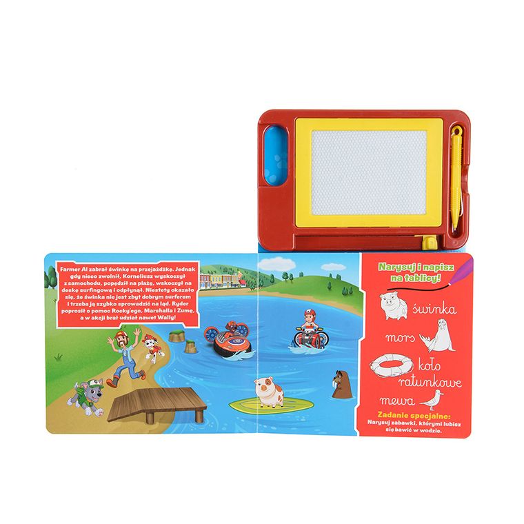 Psi Patrol. Tablica z pomysłami. Piszę i rysuję