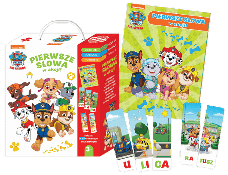 Psi Patrol. Uczę się, poznaję, potrafię. Pierwsze słowa w akcji!