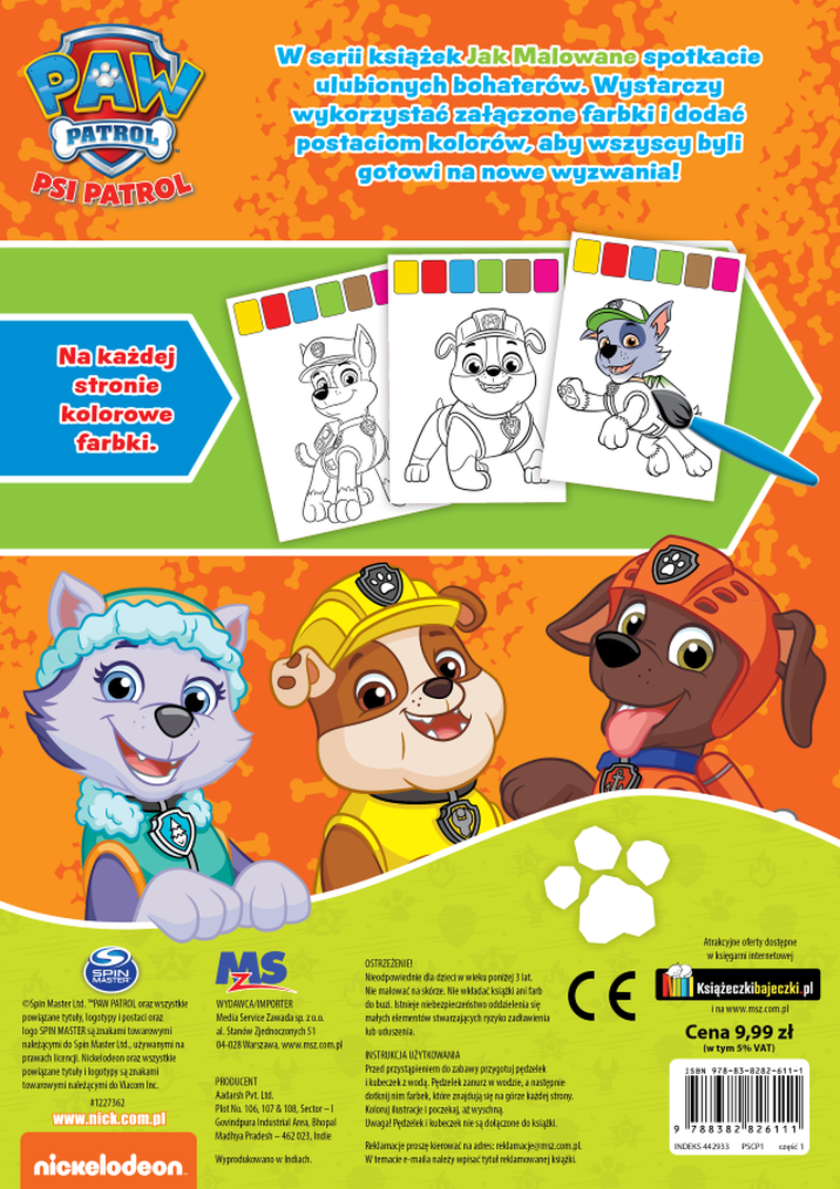 Psi Patrol. W zatoce przygód. Jak malowane