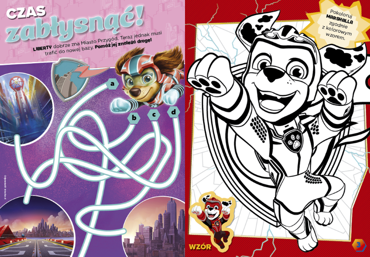 Psi Patrol. Wielki film. W roli głównej zabawa. Marshall