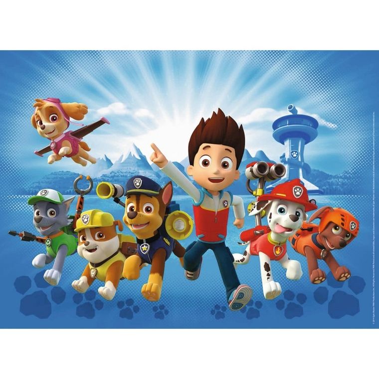 Psi Patrol, zespół w akcji, puzzle, 100 elementów