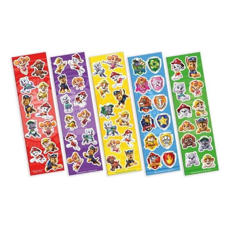 Psi Patrol, zestaw 60 naklejek