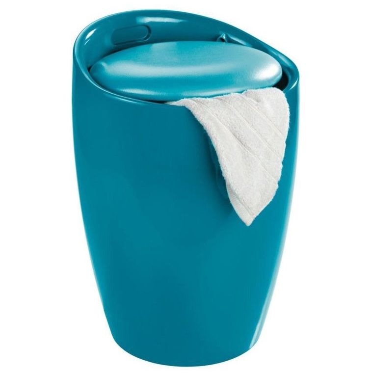 Pufa, kosz na pranie 2w1, Candy