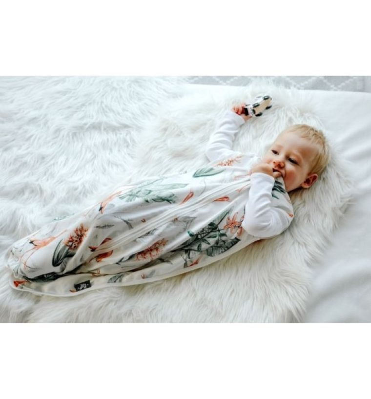 Pulp, Czaple, bambusowy śpiwór niemowlęcy, TOG 0.5, 0-12m