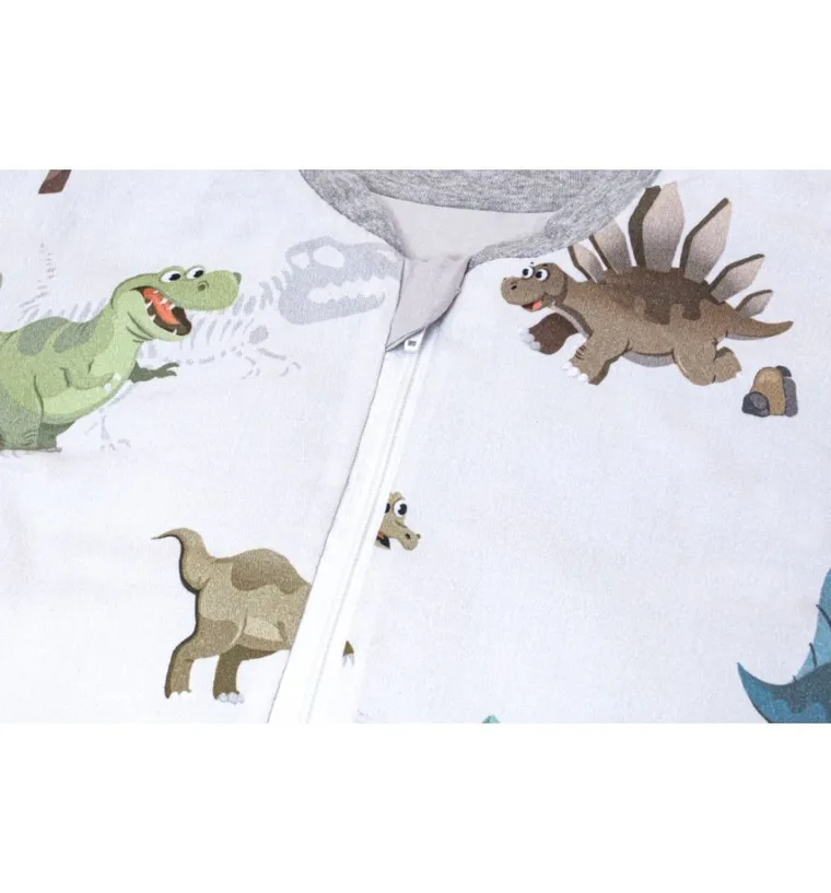 Pulp, Dinozaury, śpiworek z nogawkami, ocieplany, TOG 1.75, 2.5-5 lat