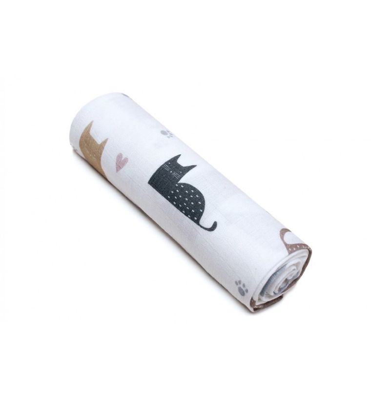 Pulp, Kocia Rodzina, pieluszka bambusowa z jonami srebra