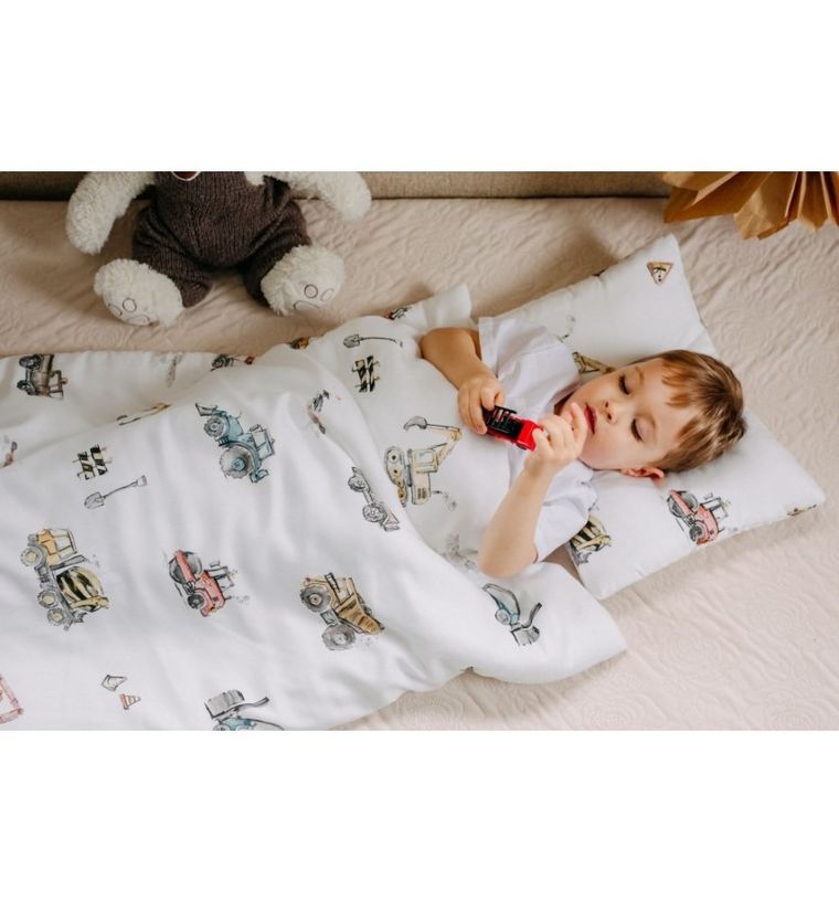 Pulp, Maszyny, 2-częściowy komplet pościeli, bawełna satynowa, 100-135 cm