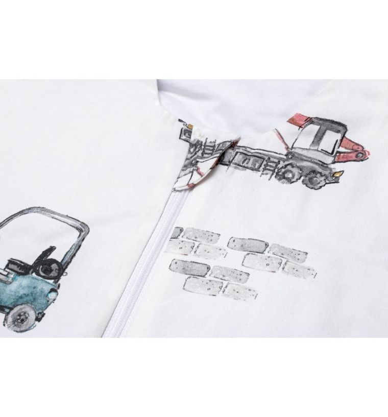 Pulp, Maszyny, śpiworek z nogawkami, bawełniany, TOG 0.5, 12-30 m