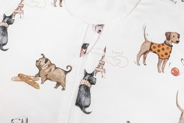 Pulp, Paryskie Pieski, śpiworek całoroczny z nogawkami, TOG 1.5, 2-4l