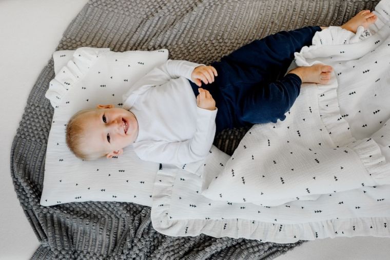 Pulp, Strzałki, 2-częściowy komplet pościeli muślinowej, 80-100 cm