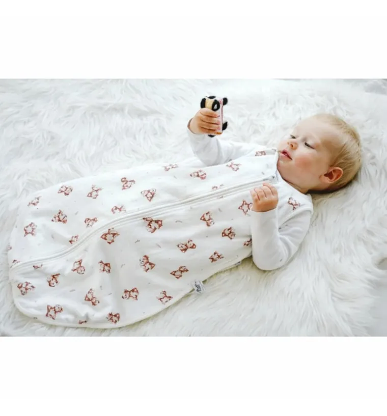 Pulp, Zamyślony miś, śpiworek letni, 0-12m