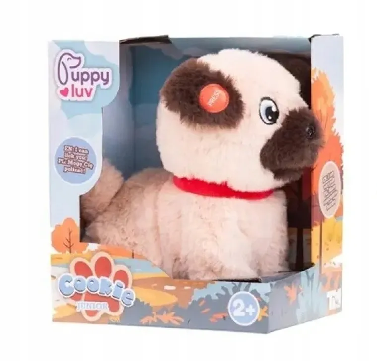 Puppy Luv, Cookie, piesek interaktywny, mops