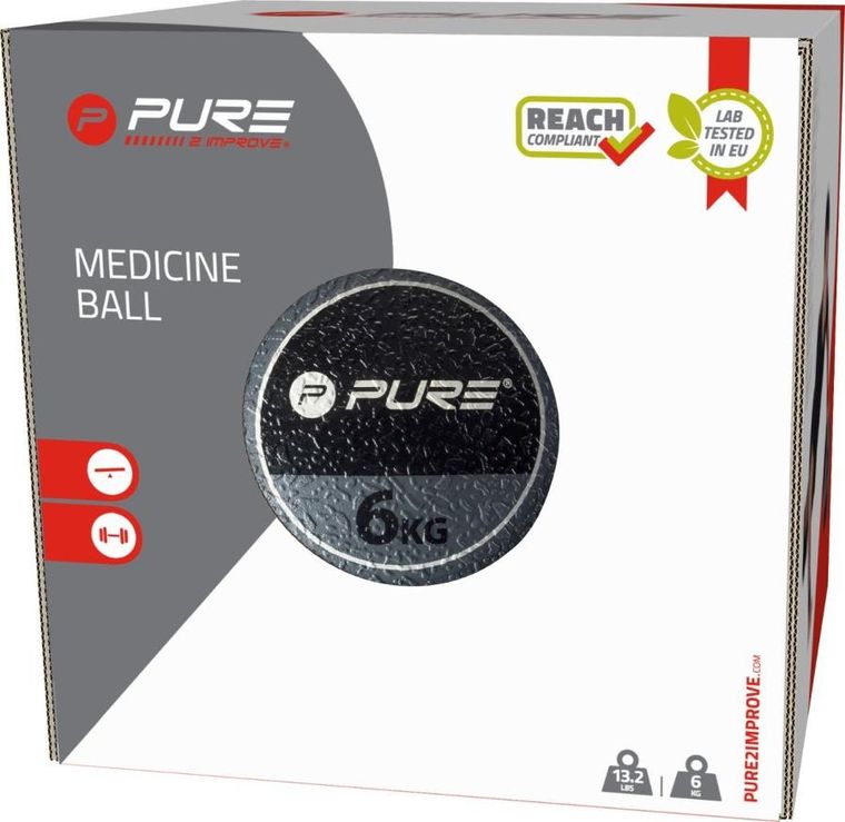 Pure 2 Improve, medicine ball, piłka lekarska, 6 kg