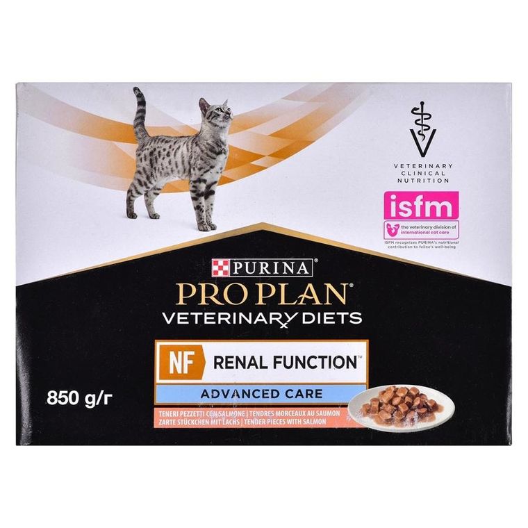 Purina, Feline, NF Renal Function, karma mokra dla kota, łosoś, 10-85g
