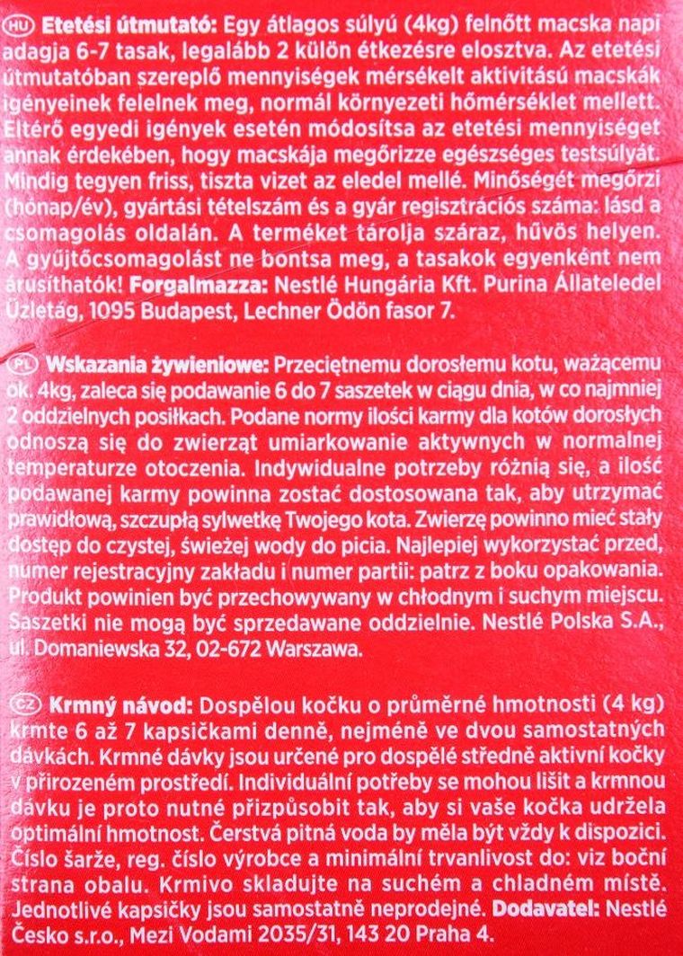 Purina, Gourmet, Mon Petit, karma mokra dla kota, mix rybny, 6-50 g