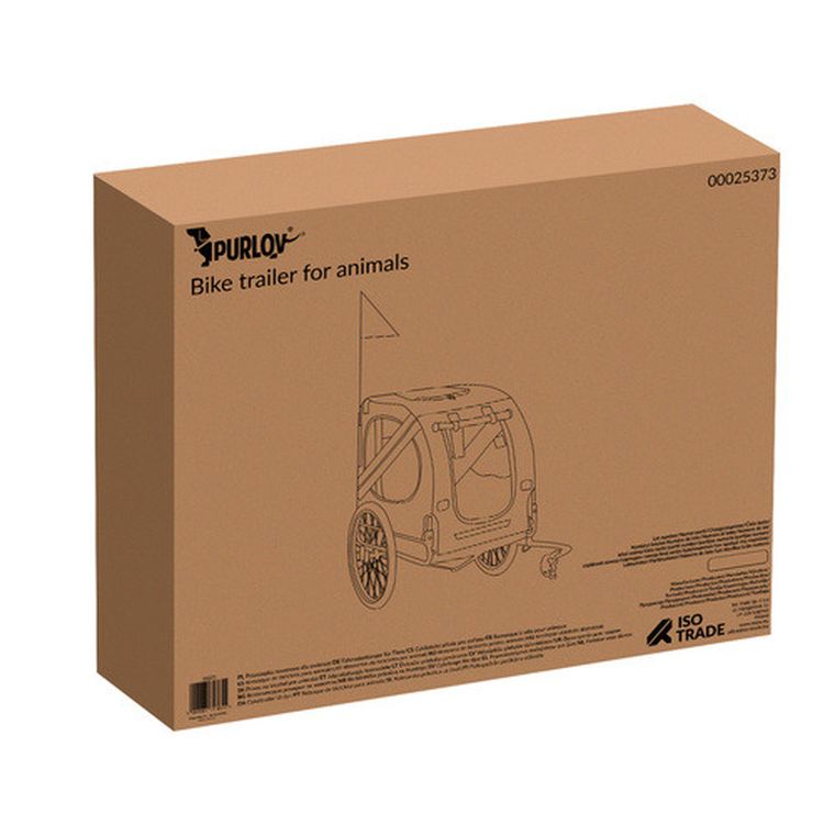 Purlov, przyczepka rowerowa dla zwierząt