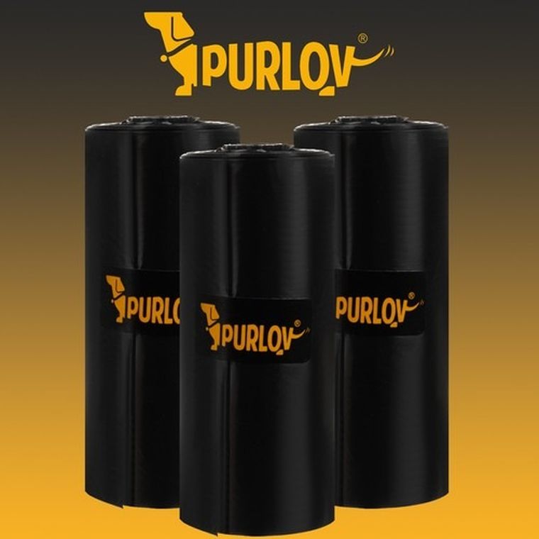 Purlov, zestaw woreczków na odchody + etui