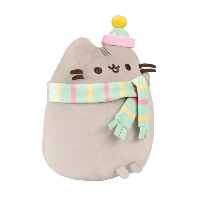 Pusheen, Kot w szaliku, maskotka, 24 cm