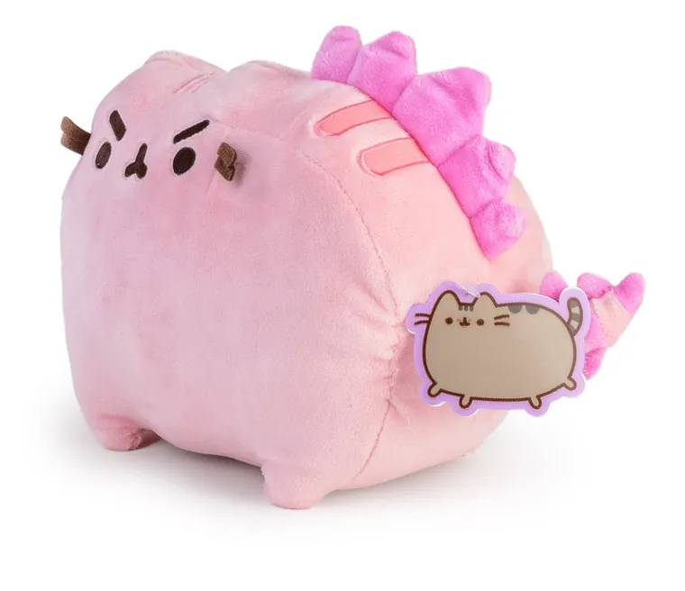 Pusheen, Pusheenosaurus, maskotka, różowa, 24 cm