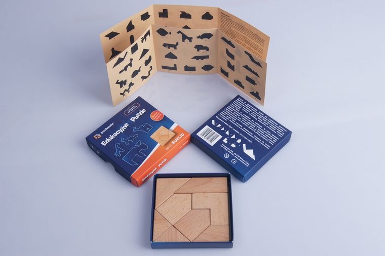 Puzzlomatic, Edukacyjne Puzzle - seria Euklid, gra edukacyjna