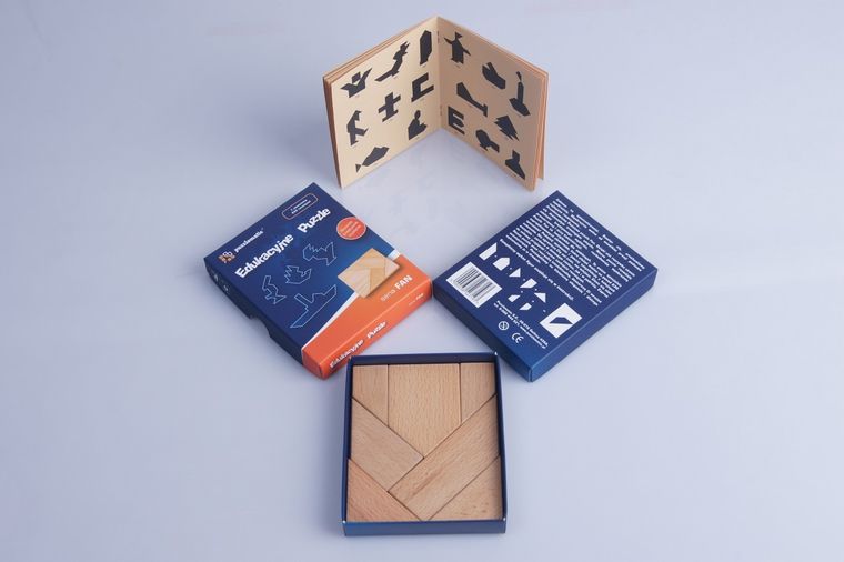 Puzzlomatic, Edukacyjne Puzzle - seria Fan, gra edukacyjna
