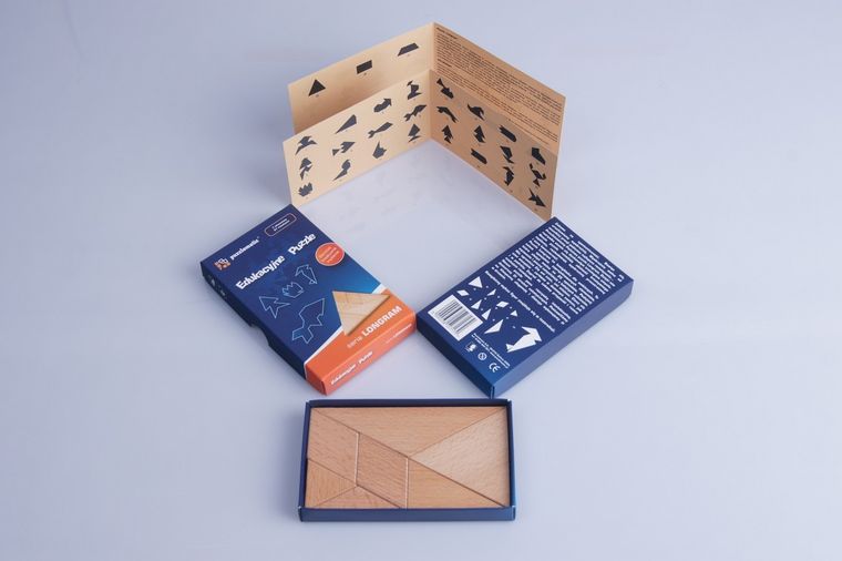 Puzzlomatic, Edukacyjne Puzzle - seria Longram, gra edukacyjna