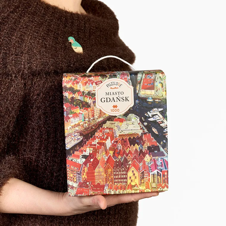 Puzzlove CzuCzu, Miasto Gdańsk, puzzle, 1000 elementów