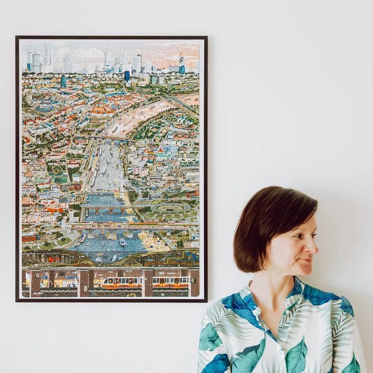 Puzzlove, CzuCzu, Miasto Warszawa, puzzle, 1000 elementów