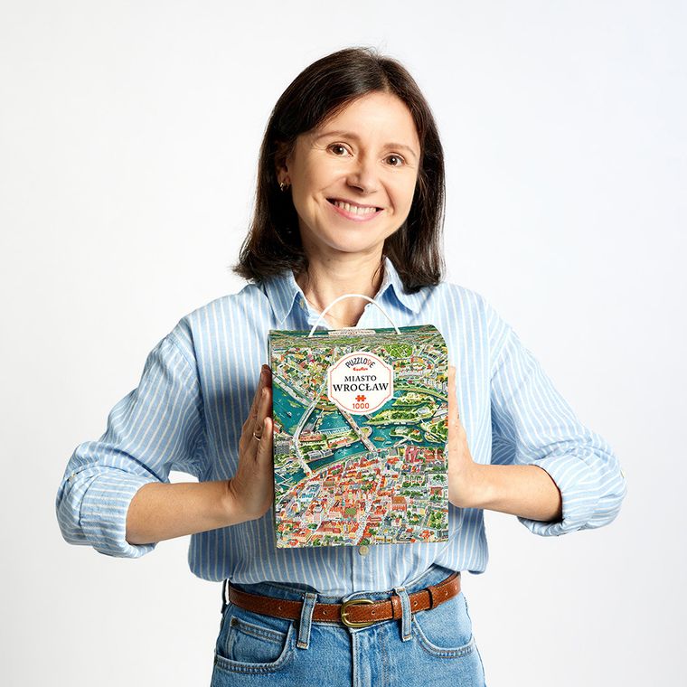 Puzzlove, CzuCzu, Miasto Wrocław, puzzle, 1000 elementów