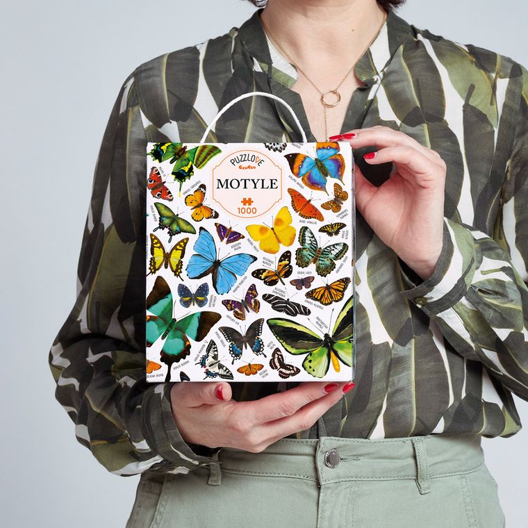 Puzzlove, CzuCzu, Motyle, puzzle, 1000 elementów