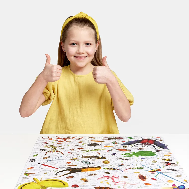 Puzzlove, CzuCzu, Owady, puzzle, 200 elementów