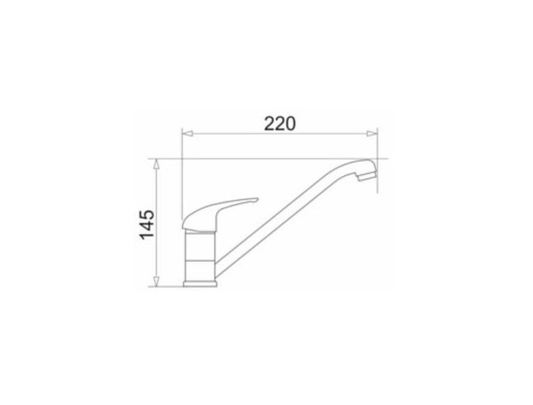 Pyramis, bateria kuchenna, Asalia Granit, czarna nakrapiana