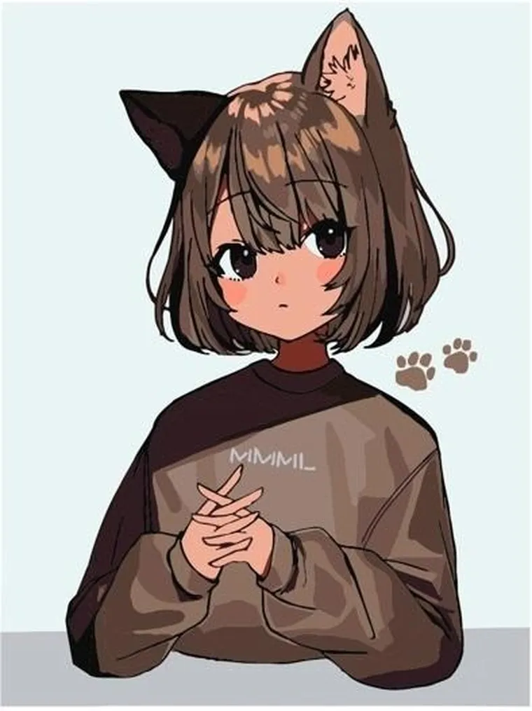 Qbee, malowanie po numerach, Shy Mimi, 30-40 cm