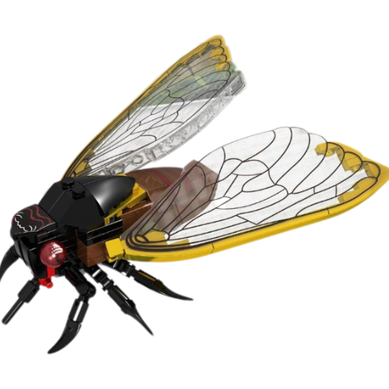 QBI, Insekty, Cykada, klocki konstrukcyjne, 170 elementów