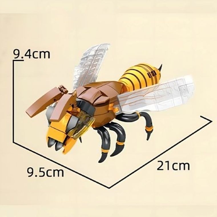 QBI, Insekty, Osa, klocki konstrukcyjne, 181 elementów