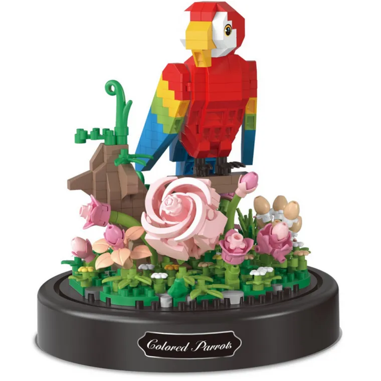 QBI, Piękna Papuga, klocki konstrukcyjne, 551 elementów