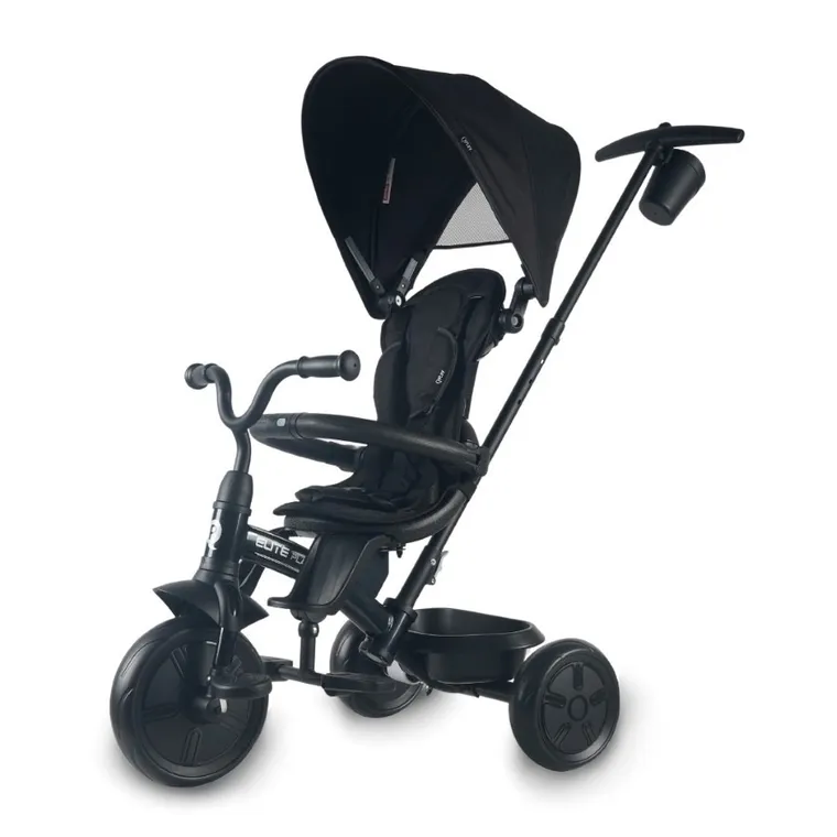Qplay, Elite Platinum, rowerek 3-kołowy, Black