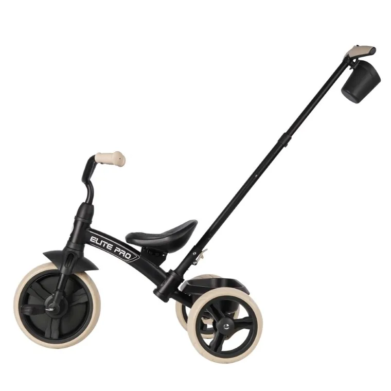 Qplay, Elite Pro, rowerek trójkołowy, Black