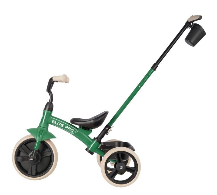 Qplay, Elite Pro, rowerek trójkołowy, Green