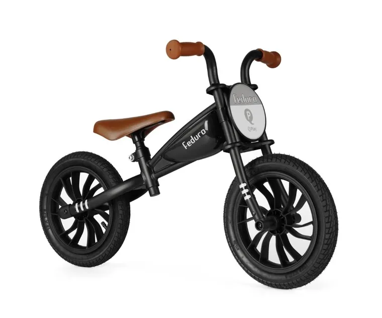 Qplay, Feduro, rowerek biegowy, Black