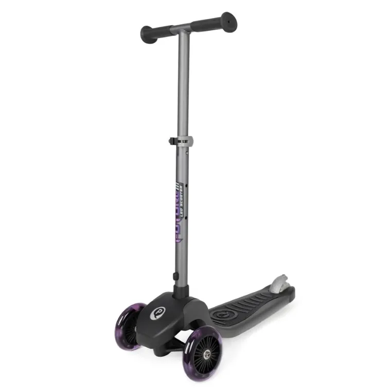 Qplay, Future Eco, hulajnoga 3-kołowa, Purple