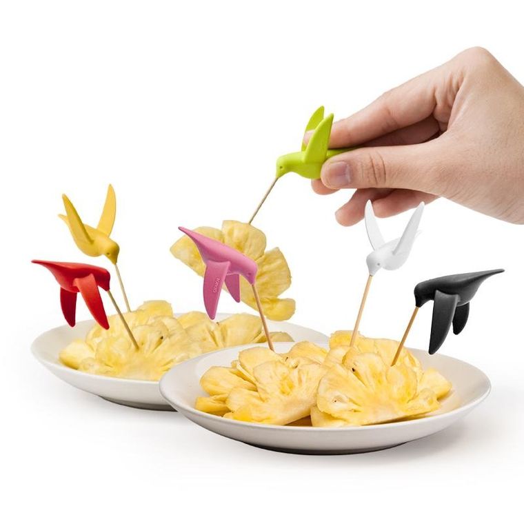 Qualy, Bird, zestaw wykałaczek, 10103-MX