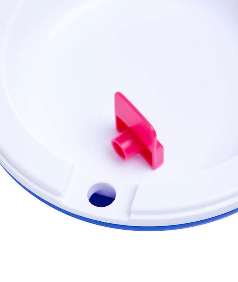 Quaranta Settimane, miseczka termiczna, niebiesko-biała