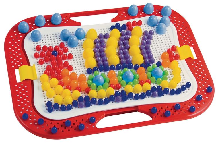 Quercetti, Fanta Color, mozaika, zestaw kreatywny, 300 elementów