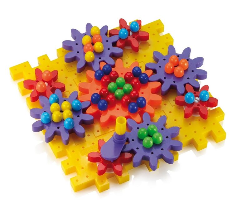 Quercetti, Georello Basic, zestaw konstrukcyjny, 80 elementów