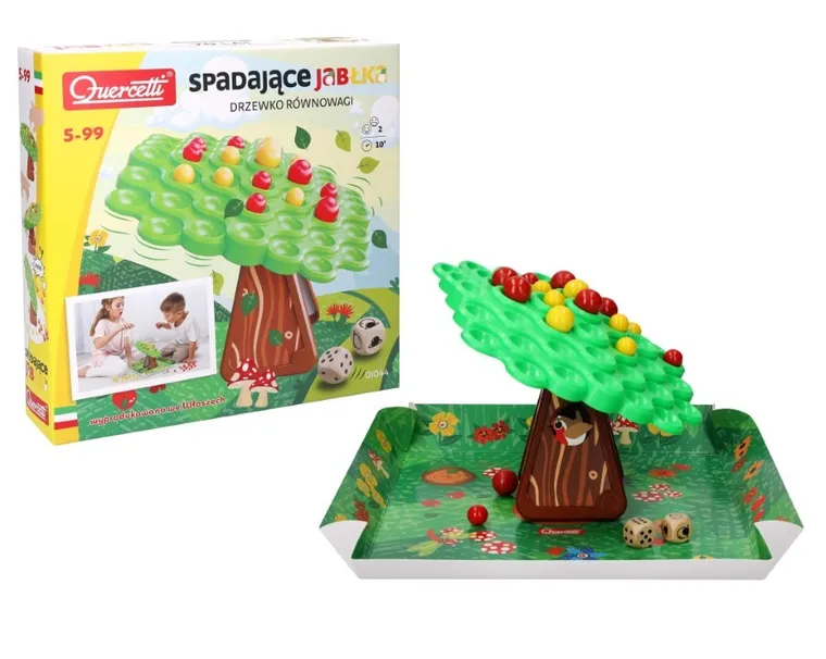 Quercetti, Spadające Jabłka, gra zręcznościowa