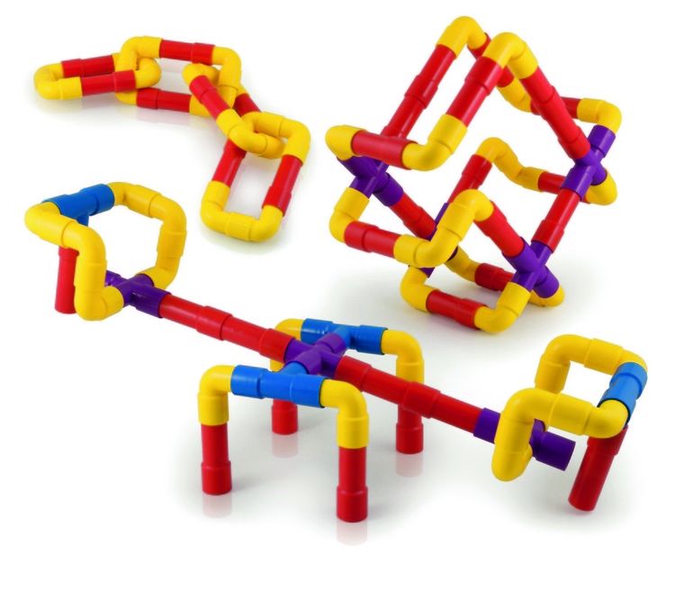 Quercetti, Tubation, zestaw konstrukcyjny, 40 elementów